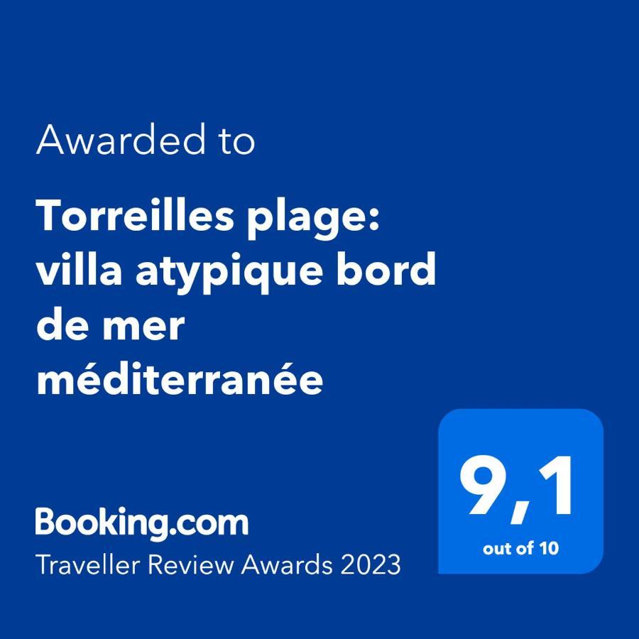 Torreilles Plage: Villa Atypique Bord De Mer Mediterranee 外观 照片