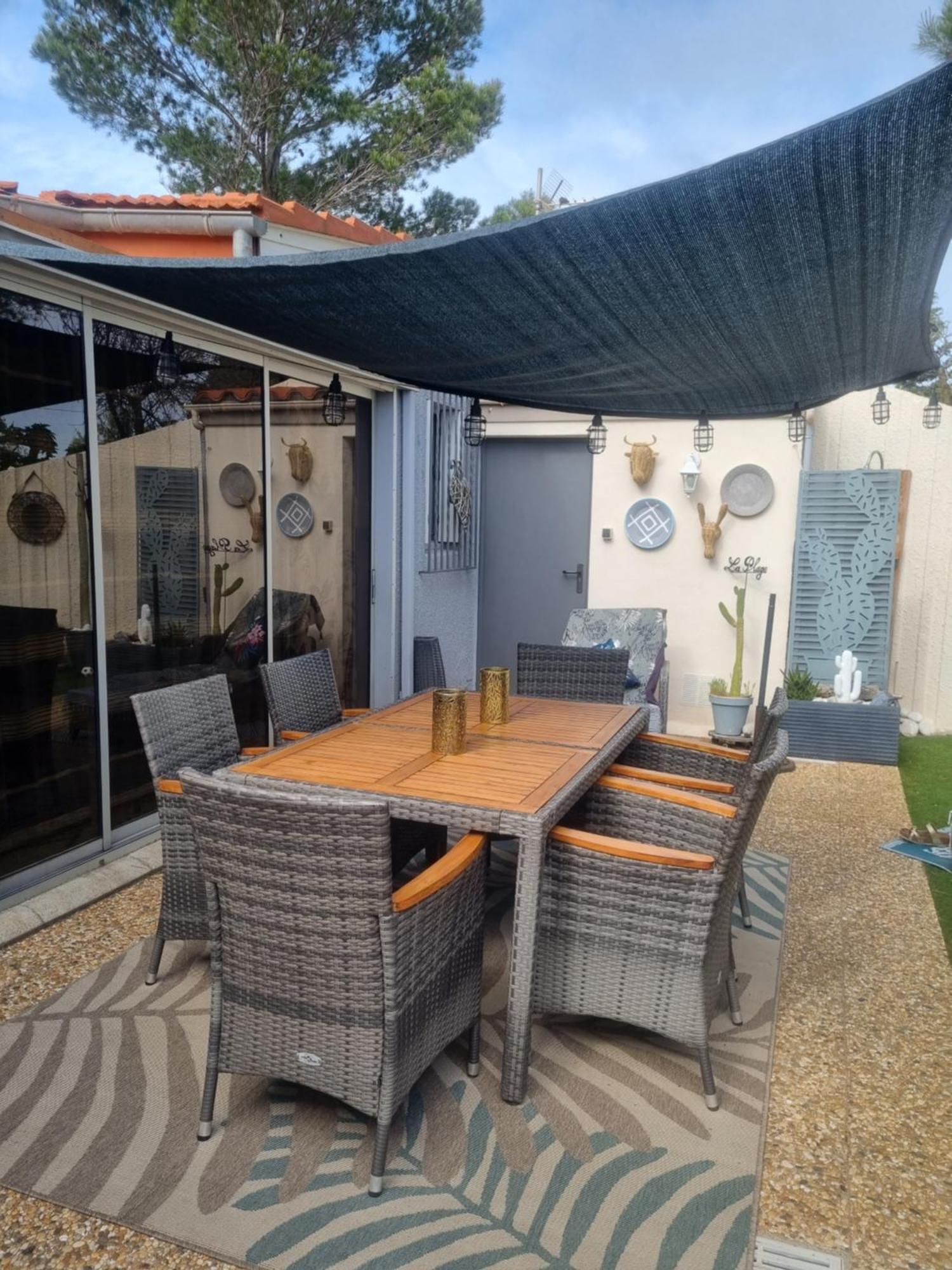 Torreilles Plage: Villa Atypique Bord De Mer Mediterranee 外观 照片